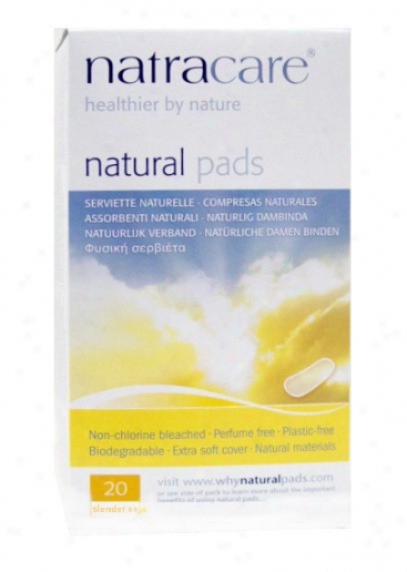 Natracare's Cool Comofrt Slender 20pads