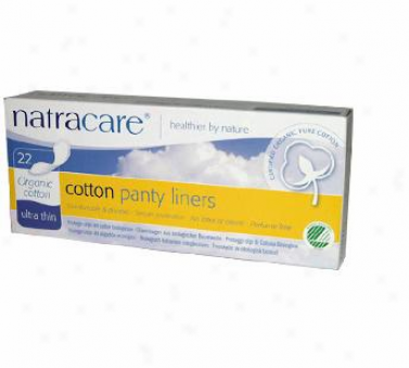 Natracare's Cotton Panty Liners Ultra Thin 22ct