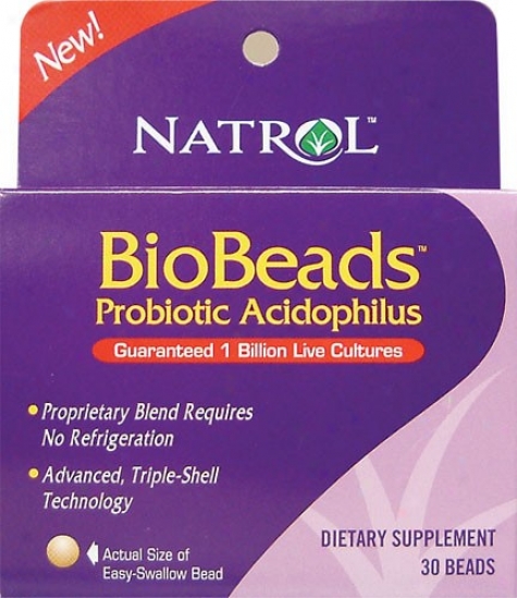 Natrol's Biobeads Acidophilus Complex 30beads