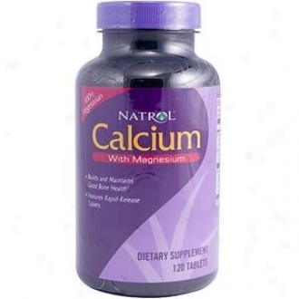 Natrol's Calciyn With Magnesium 120tabs