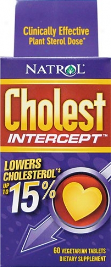 Natrol's Cholest Intercept 60vtabs