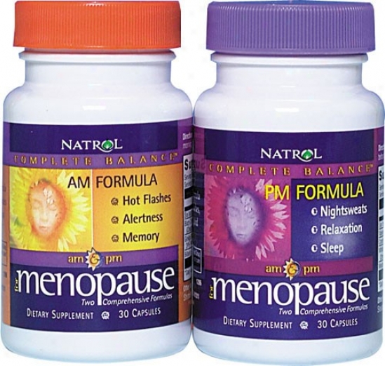 Natrol's Complete Balance For Menopause Am(30) - Pm(30) - 60caps