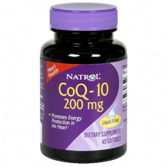 Natrol's Coq-10 200mg 45sg