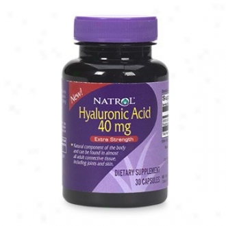 Nartol's Hyaluronic Acid 40mg 30caps