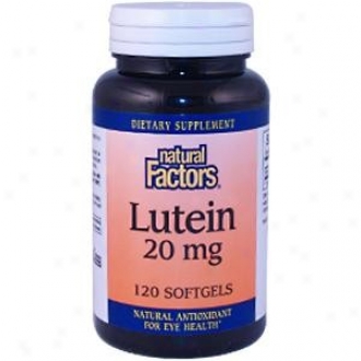 Natural Factors Lutein 20mg 120sg