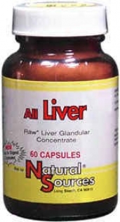 Natural Sources All Liver  60caps