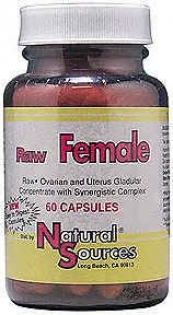 Natural Sources Raw Female 60caps