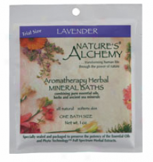 Nature's Alchemy's Aromatherqpy Bath Lavender 1oz