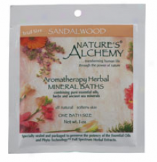 Nature's Alchemy's Aromatherapy Bath Sandalwood 1oz