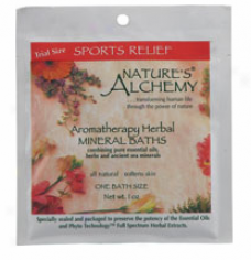 Nature's Alchemy's Aromatherapy Bath Sports Relief 1oz