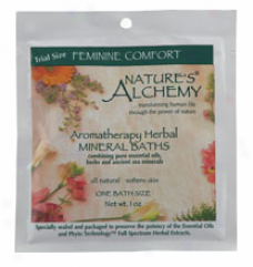 Nature's Alchemy's Aromatherapy Bathfeminine Comfort 1oz