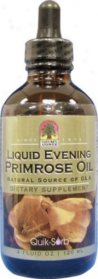 Nature's Answer's Liquid Evening Primrose Oil W/ Quick-sorbã¿â¿â¾ 4 Fl Oz