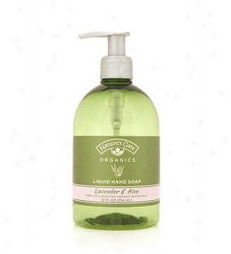 Nature's Gate's Org Liquid Soap Lavender/aloe 12oz