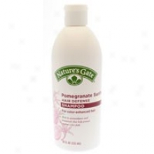 Nature's Gate's Shampoo Pomegranate Sunflower Hair Defense 18 Fl Oz