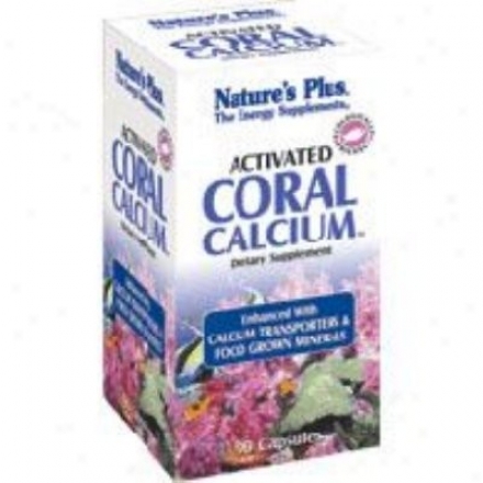 Nature's Plus Activated Coral Calcium 90tabs