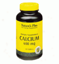 Nature's Plus Calcium 600mg (elemental) 90tabs