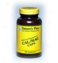 Nature's Plus Cal/mzg Caps 500/250 Mg 180caps