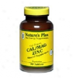 Nature's Plus Cal/mag /zinc 1000/500/75 90tabs