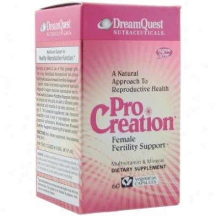 Nature's Plus D.q. Procreation Female Fertility Support 60vcaps