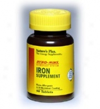 Nature's Plus Dyno-mins Iron 27mg 90tabs