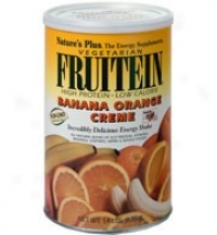 Nature's Plus Fruitein Vegetarian Banana Orange Creme Shake 2.8lb