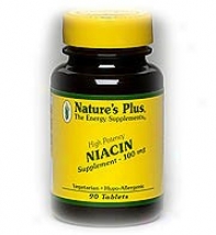 Nature's Plus Niacin 100mg 90tabs