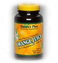 Nature's Plus Orange Juice C 250mg Chewable 90tabs