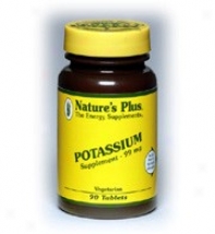 Nature's Plus Potassium 99mg 90tabs
