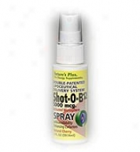 Nature's Plus Shot-o-b12 Lipoceut. Spray 5000mcg 2oz