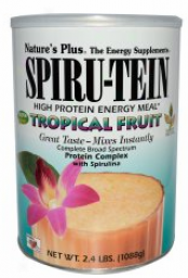 Nature's Plus Spirutein Tropical Fruit Shake 2.4lb