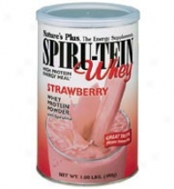 Nature's More Spirutein Whey Strawberry Shake 1lb