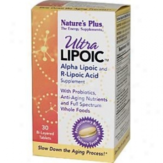 Nature's Plus Ultra Lipoic Acid Bi-layered 30tabs