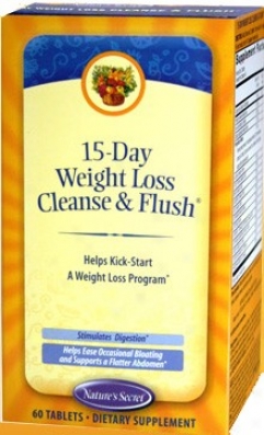 Nature's Secret's 15-day Weight Loss Cleanse & Redness 60tabs