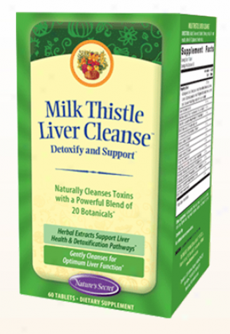 Nature's Secret's Milk Thistle Liver Cleanse (formely Ultimate Liver Cleanse) 60taba