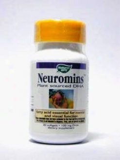 Naturr's Way - Nruromins Dha 100 Mg 30 Gels