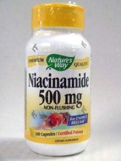 Nature's Way - Niacinamide 500 Mg 100 Caps