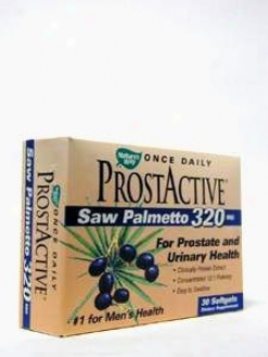 Nature's Way-  Prostactive Saw Palmetto 320 Mg 30 Gels