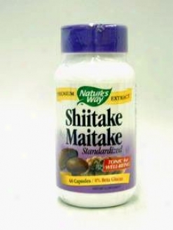 Nature's Way - Shiitake/maitake Extract 60 Caps