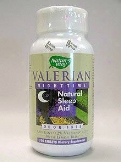 Nature's Way - Valerian Nighttime?natural Sleep Aid 100 Tabs