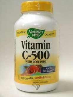 Nature's Way - Vitamin C W/ Rose Hip s500 Mg 250 Caps
