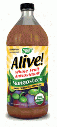 Nature's Way's Alive! Mangosteen Juice 100% Certififed Radical 32oz