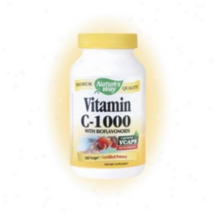 Nature's Way's Vitamin C-1000 W/ Bioflavlnoids 100vcaps