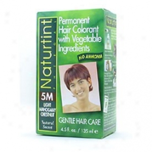 Naturtint's Lasting Hair Colorant, Light Mzhogany Chestnut 5m Box 4.5oz