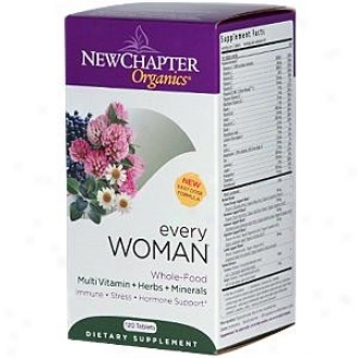 New Chapter's Every Woman 120tabs