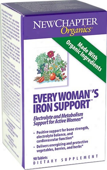 New Chapter's Every Woman Iron Support 60tabs