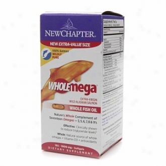 New Chapter's Wholemega 1000mg 180sgel