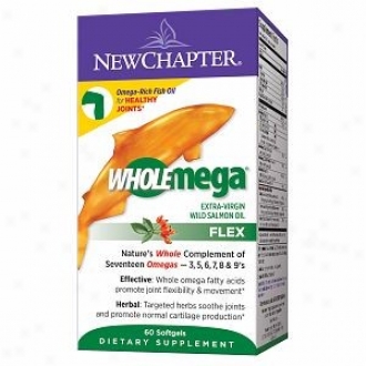 New Chapter's Wholemega Flex 60sgel