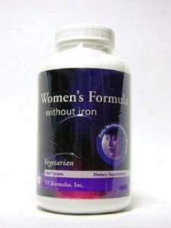 Nf Formula's Inc Women's Formula W/o Iron Vegetarian Form 180 Tabs