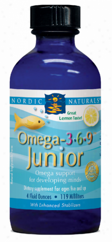 Nordic Naturals Omega 3.6.9 Junior Lemon 4oz