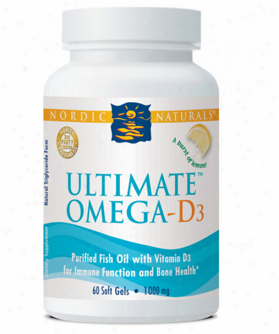 Nordic Naturals Ultimste Omega-d3 1000mg 60sg